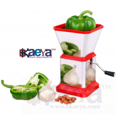 OkaeYa STAINLESS STEEL CHILLY CUTTER (14024)